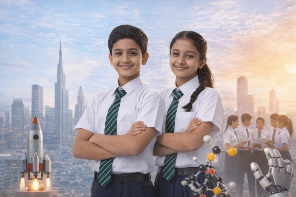 Student leaders at IDPS Nandyal